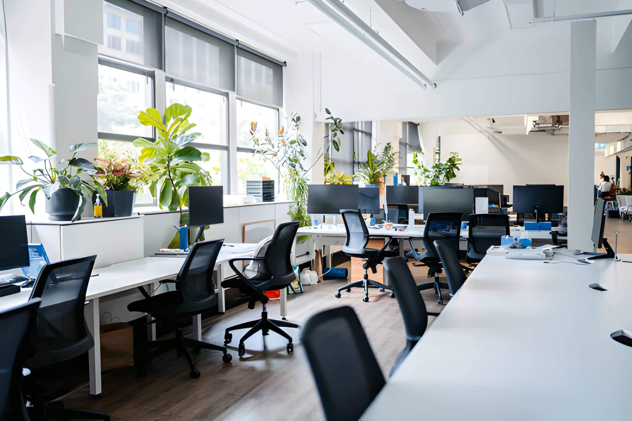 Corporate offices & retail spaces Corporate offices & retail spaces